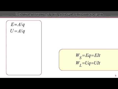 Видео: Лекция по электротехнике 1.2 - Виды токов в электрической цепи