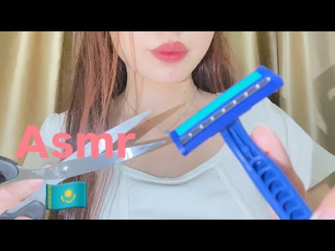 Видео: Асмр Қазақша|Барбершоп 🧔🏻✂️