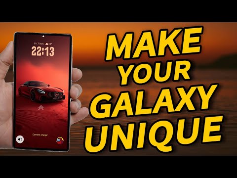 Видео: 7 БЕЗУМНО крутых трюков с замками, которые преобразят ваш Samsung Galaxy! 🔥 Советы по настройке н...