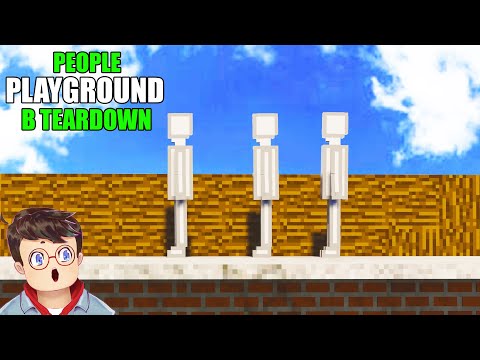 Видео: Как правильно ВОССОЗДАТЬ ЭКСПЕРИМЕНТЫ PEOPLE PLAYGROUND в TEARDOWN Володя МОДЫ в Тирдаун ( тирдавн )