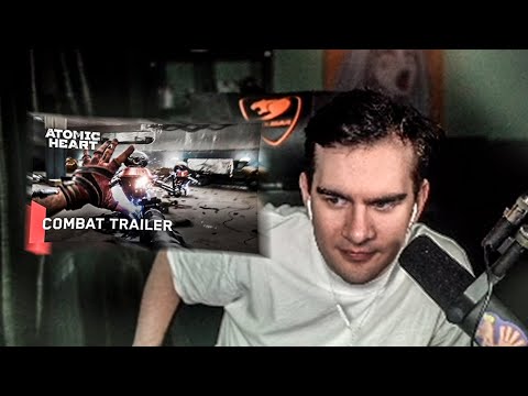 Видео: БРАТИШКИН СМОТРИТ: Atomic Heart Combat Trailer