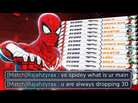 Видео: Как Человек-паук 1-го ранга поддерживает игроков из топ-500 | Marvel Rivals Сезон 4.5