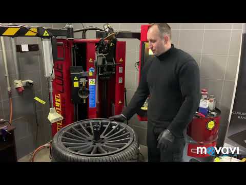 Видео: Шиномонтаж 295/25R22