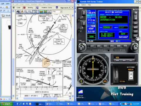 Видео: Настройка опубликованного удержания с помощью GPS-навигатора Garmin G530 — A Chalk Talk