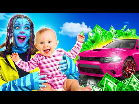Видео: Аватара усыновили будущие миллионеры! Жизнь аватара в семье миллионеров