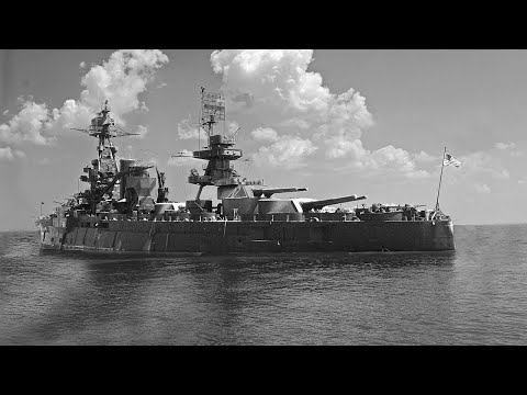 Видео: Старейший линкор мира USS Texas: 104 года боевой службы!