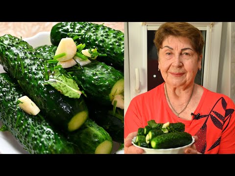 Видео: Это вкуснее, чем малосольные огурцы. Готовьте сразу на неделю