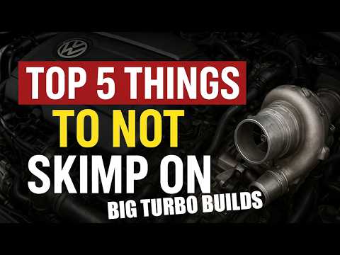 Видео: Пять вещей, на которых нельзя экономить при сборке Big Turbo-установки.