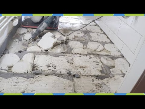 Видео: Заменить плитку на деревянной основе E-покрытием и покрыть пол.