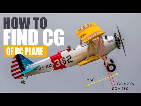 Видео: 5 способов найти ЦТ (центр тяжести) радиоуправляемого самолета