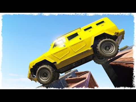 Видео: ОПАСНЫЕ ТРЮКИ В ВОЗДУХЕ - GTA ONLINE (ГТА 5 ГОНКИ) # 321