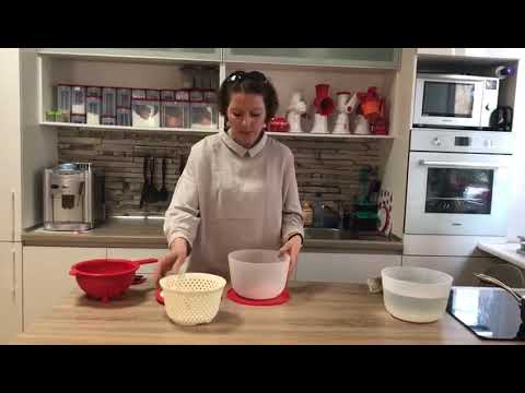 Видео: Tupperware салатная центрифуга.