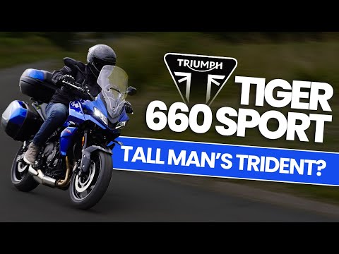 Видео: Обзор Triumph Tiger Sport 660: трезубец высокого человека?