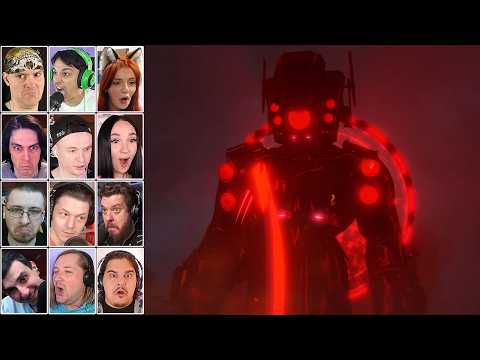 Видео: Реакция Ютуберов на Появление Спикермена Палача Титана | skibidi toilet 78