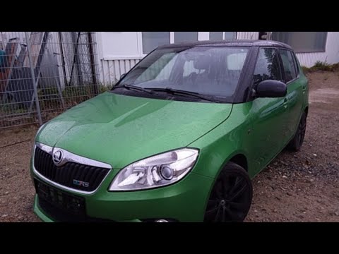 Видео: Осмотр редчайший Skoda Fabia RS 1.4 TSI 180 Л.С , DSG , с аукциона в Германии /// ПУШКА-ГОНКА 🔥🔥🔥