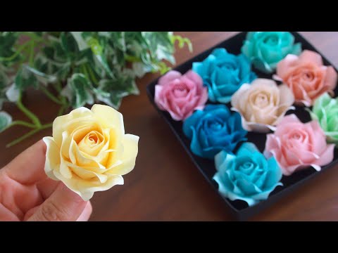 Видео: Как сделать бумажные розы - DIY How to Make Paper Roses