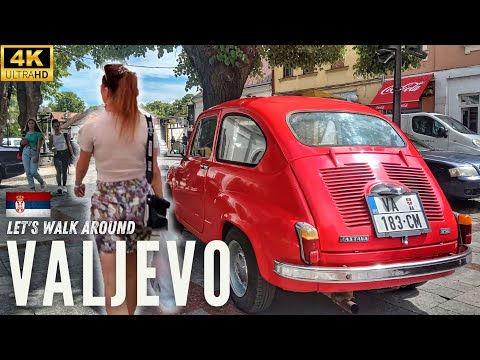 Видео: 🇷🇸 ВАЛЕВО, СЕРБИЯ | TEŠNJAR ВЕЧЕР ПЯТНИЦЫ 4K ПРОГУЛКА ПО ГОРОДУ | Сербия Путешествие 2022