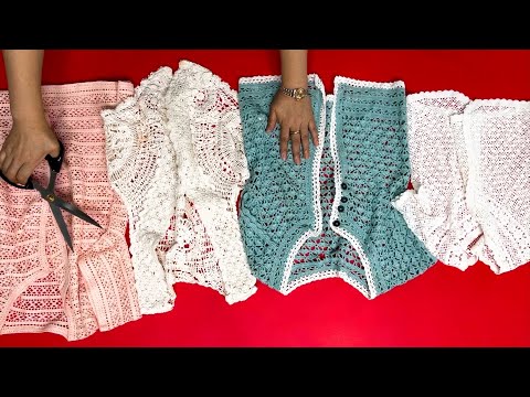 Видео: Превратите модное изделие ручной вязки в 6 удивительных творений всего за 10 минут. | 