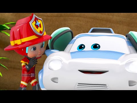 Видео: Рэй и пожарный патруль. Команда ВиВилз 🚒 Атака музыкой (16 серия) 🔥Развивающий мультик для детей