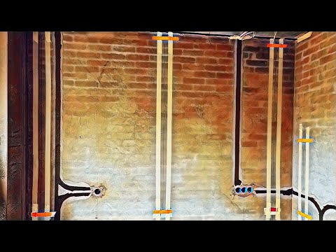 Видео: Как выровнять кривую штукатурку минимальным слоем. Как выровнять штукатурку клеем  под плитку.