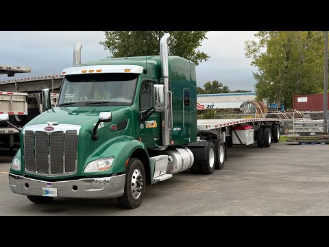 Видео: Тур на грузовике Peterbilt 579 2019 года 🤘🏽✊🏾