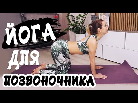 Видео: ЙОГА ДЛЯ ПОЗВОНОЧНИКА. Упражнения на активацию и расслабление спины и позвоночника