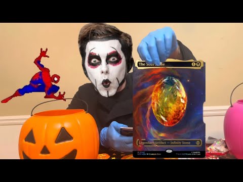 Видео: Данхаузен открывает коллекционную коробку Spider-Man Magic The Gathering