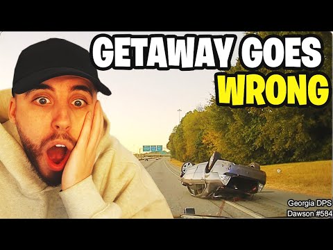 Видео: Водитель совершил роковую ошибку, скрывшись от полиции GSP — смертельная погоня в Атланте...