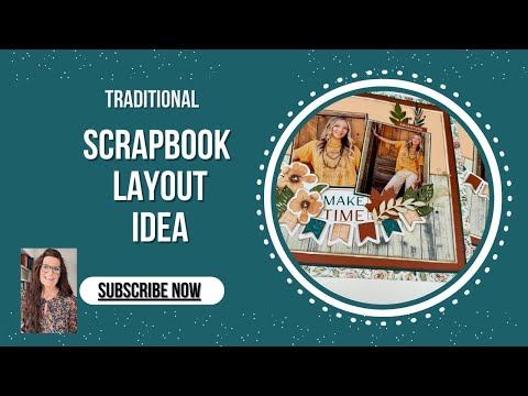 Видео: Процесс создания скрапбукинга | Страница с описанием осенней коллекции «Прекрасные цветы»