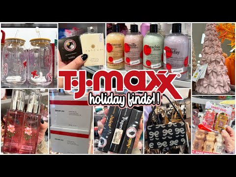 Видео: В TJ MAXX НАЧАЛСЯ СЕЗОН ПРАЗДНИКОВ! Новые средства по уходу за телом, ароматы и рождественские ук...
