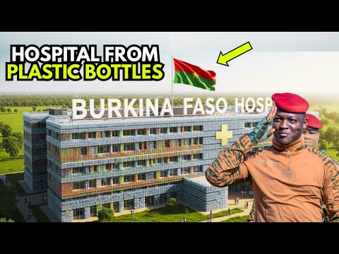 Видео: Мы строим больницы из старых бутылок | Проект больницы Ибрагима Траоре