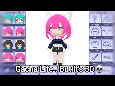 Видео: Gacha Life... Но это 3D 😰👈