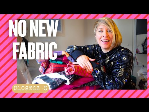 Видео: Планы шитья с использованием ТОЛЬКО моих запасов ткани | Без новых тканей