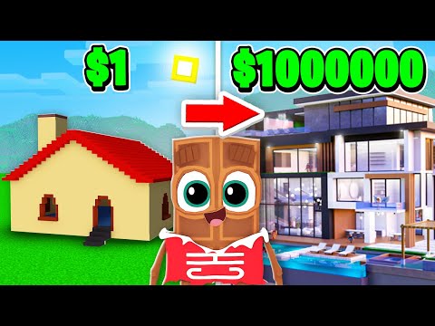 Видео: 😱 ДОМ за $1 против ДОМА за $1.000.000 в ROBLOX ! ЧОКО