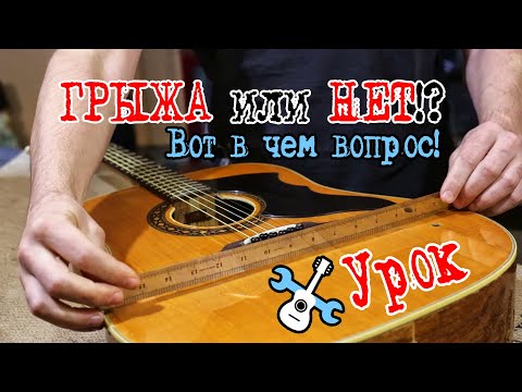 Видео: Уроки по ремонту гитар - Грыжа или не грыжа