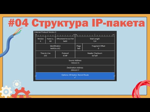 Видео: IP-пакет. Структура IP заголовка и его поля