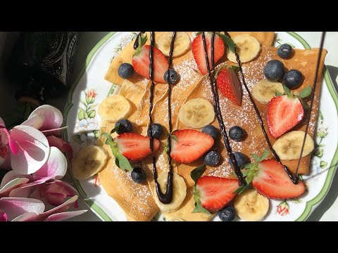 Видео: идеальный рецепт БЛИНОВ I The ULTIMATE CREPE recipe