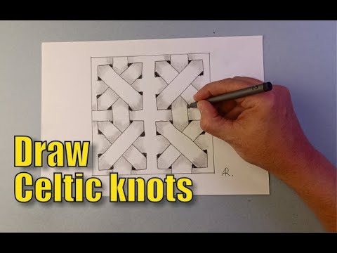 Видео: ✏️ Узнайте, как рисовать красивые кельтские узлы шаг за шагом! 🎨