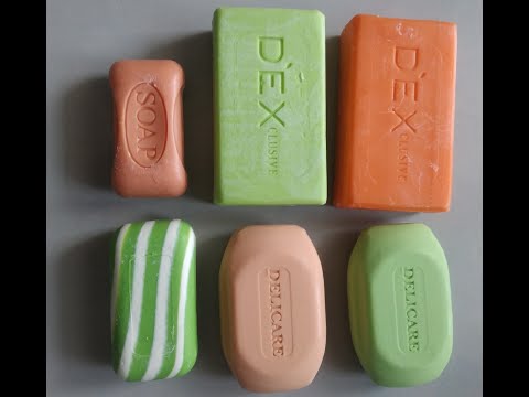 Видео: ASMR/ Soap/ Cutting dry/ Мыло