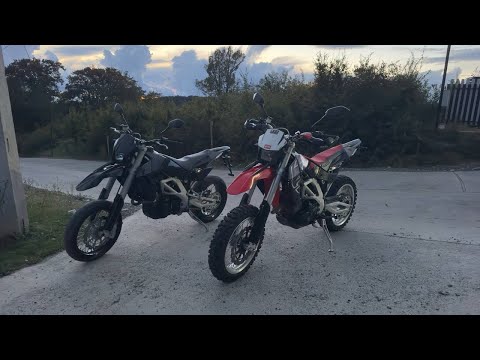 Видео: aprilia sxv 550. первый запуск спустя 5 месяцев !