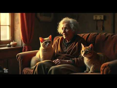 Видео: Цветные наши кошки. #кошки #музыка #грусть
