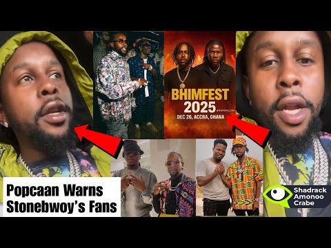 Видео: Это ложь! Я не буду выступать на концерте Stonebwoy! Мои адвокаты вмешаются! — POPCAAN ОТРЕАГИРОВ...