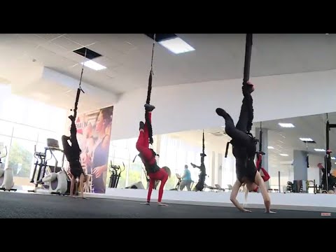 Видео: Банджи-фитнес