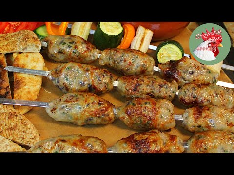 Видео: SEFTALIES с Кипра - Сочный фарш в шубе