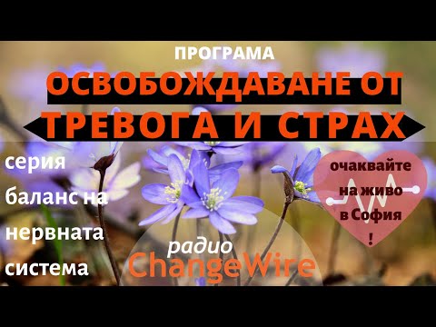 Видео: Медитация за изцеление от тревога и страх и за начало на оздравяването - баланс на нервната система