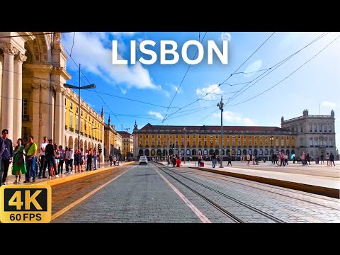 Видео: Автотур 4K: Лиссабон Португалия 🇵🇹 | Городские Путешествия