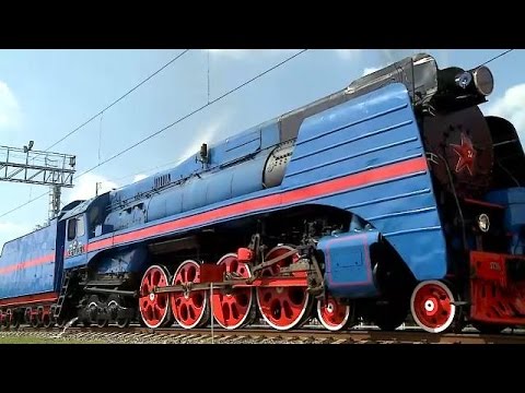 Видео: Парад Паровозов в депо Подмосковная 6 августа 2016 от РЖД ТВ
