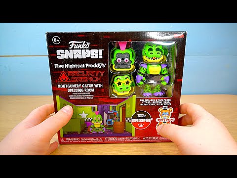 Видео: ФНАФ ГЛЭМРОК МОНТИ И КОМНАТА ФАНКО СНЭПС FUNKO SNAPS GLAMROCK MONTY ROOM