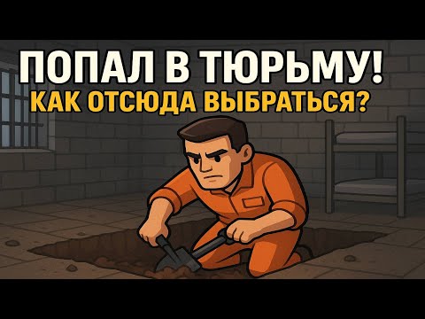 Видео: ПЕРВЫЙ ДЕНЬ В ТЮРЬМЕ! КАК ОТСЮДА ВЫБРАТЬСЯ? (Prison Escape Simulator: Dig Out #1)