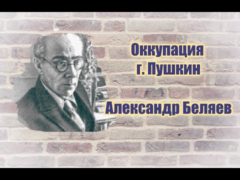 Видео: Александр Беляев  Оккупация города Пушкин